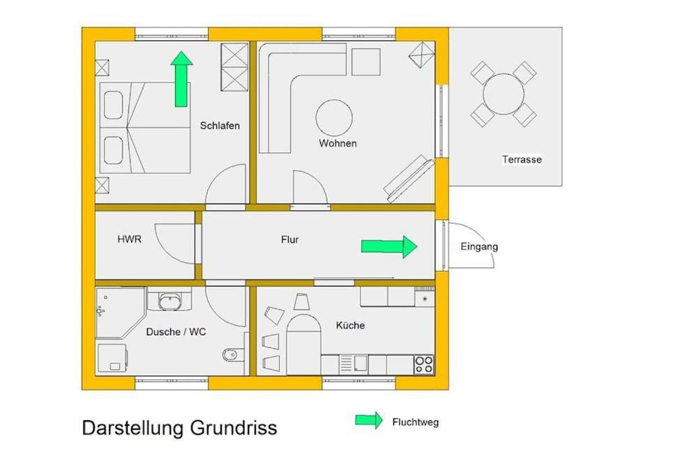 Ferienhaus Am Wald Wippra Buitenkant foto